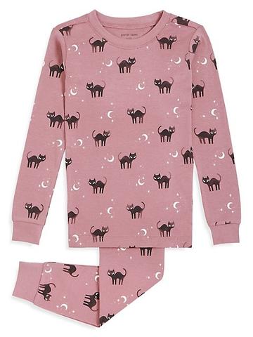 Little Girl Sleep 2-Piece Halloween Pyjama Set